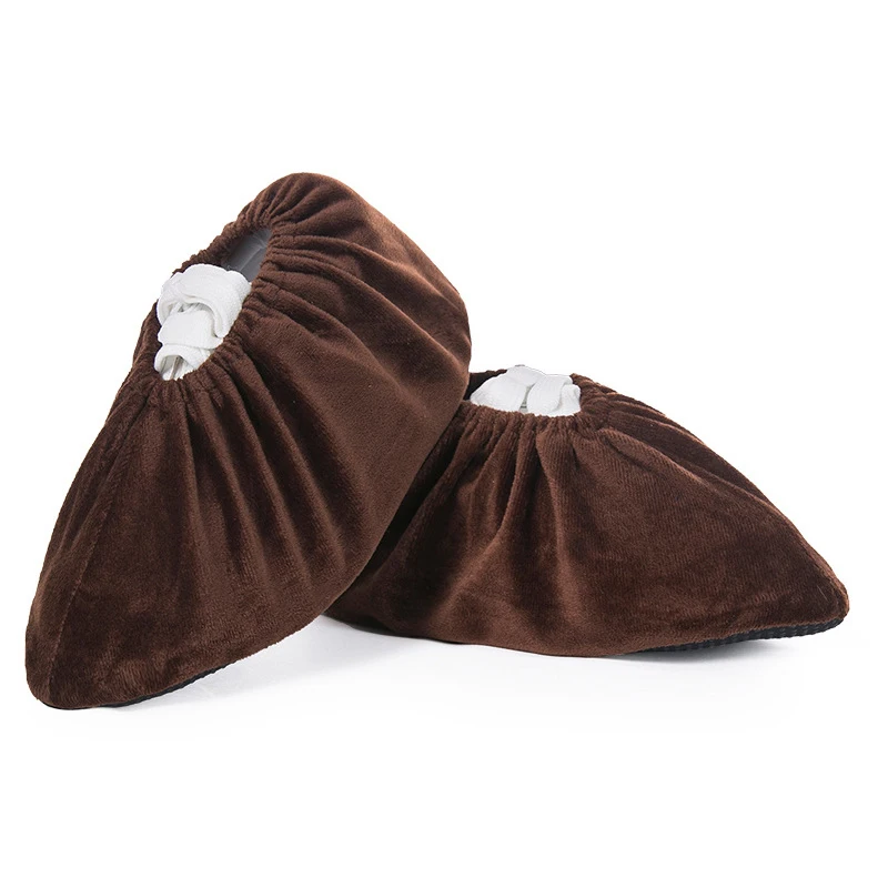 Тканевый чехол для обуви, чехол для обуви для дома, Большая мужская тканевая Накладка для ног