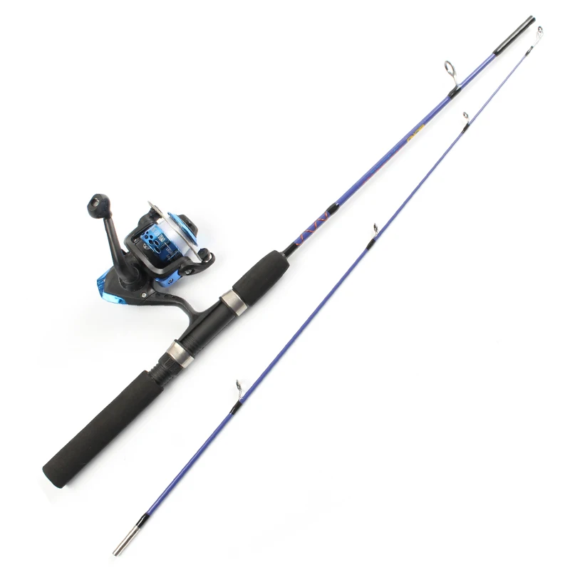 1.2m/1.5m Fiberglass Fishing rod with reel