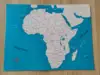 Mapa DE CONTROL DE África: Etiquetado
