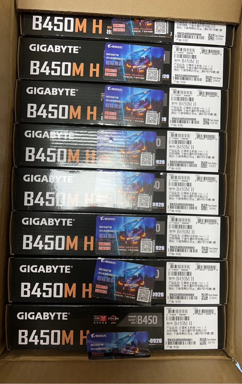Hot Selling Desktop Computer Motherboard Ddr4 B450 Motherboard B450M