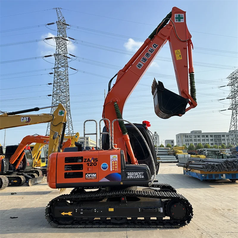 High Quality Used Japan Hitachi ZX120 Crawler Excavator ZX120-5