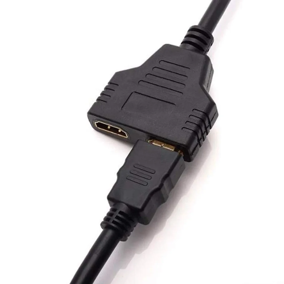 
Разветвитель Hdmi-кабеля, распределитель HDMI штекер-двойной гнездо от 1 до 2 каналов, разветвитель hdmi-кабеля, аудио-и видеокабели 