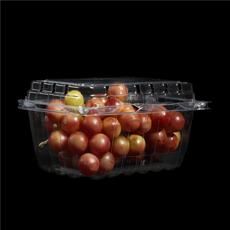 Factory Model500c Plastic Pet Food Grade Clamshell Cherry Grape