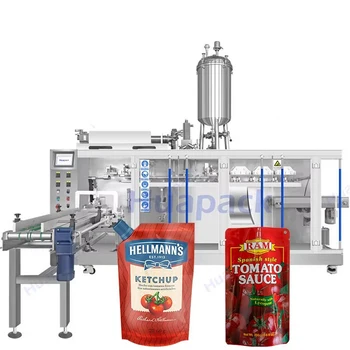 Doypack Packing Premade Pouches Spout /Zipper Multi-Function Packaging Machines