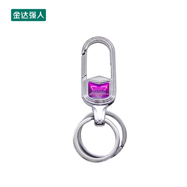 Metal Keychain Carabiner Clip Keyring Key Ring Chain Clips Hook