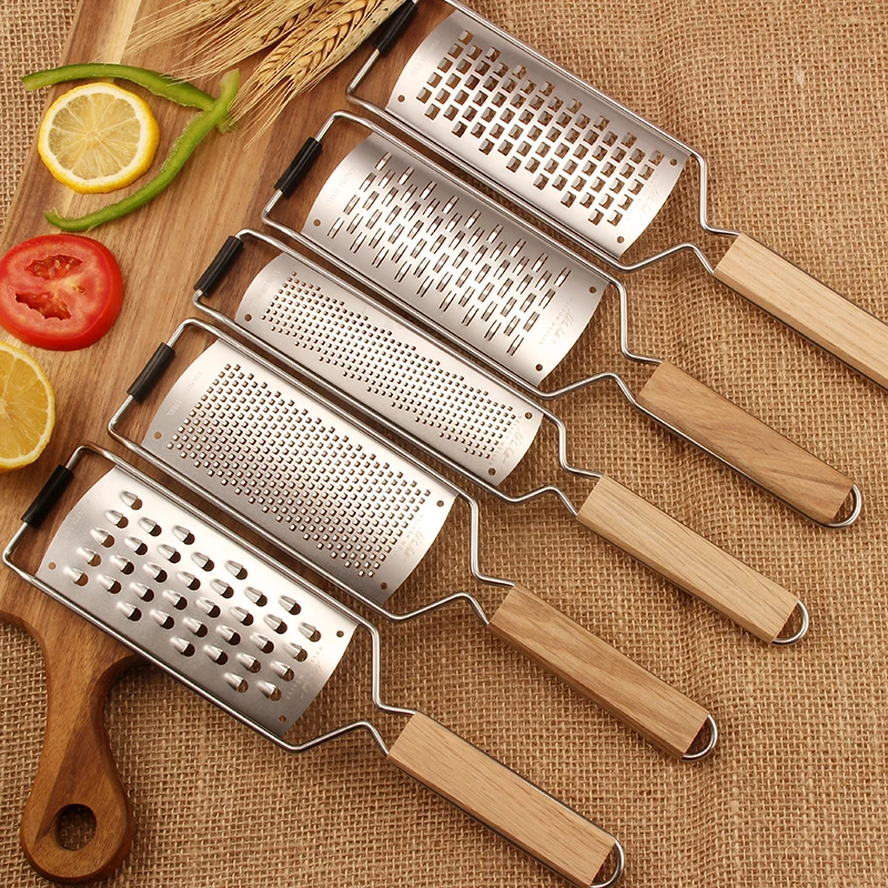 Restaurant Plastic Handle Vegetable Cheese Grater Zester Slicer