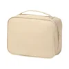 Beige Cosmetic Bag