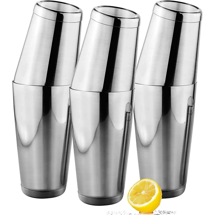 Perfect for Protein Shakes and Pre-WorkOut Stainless Steel Shaker & Shake Cup with Custom Logo