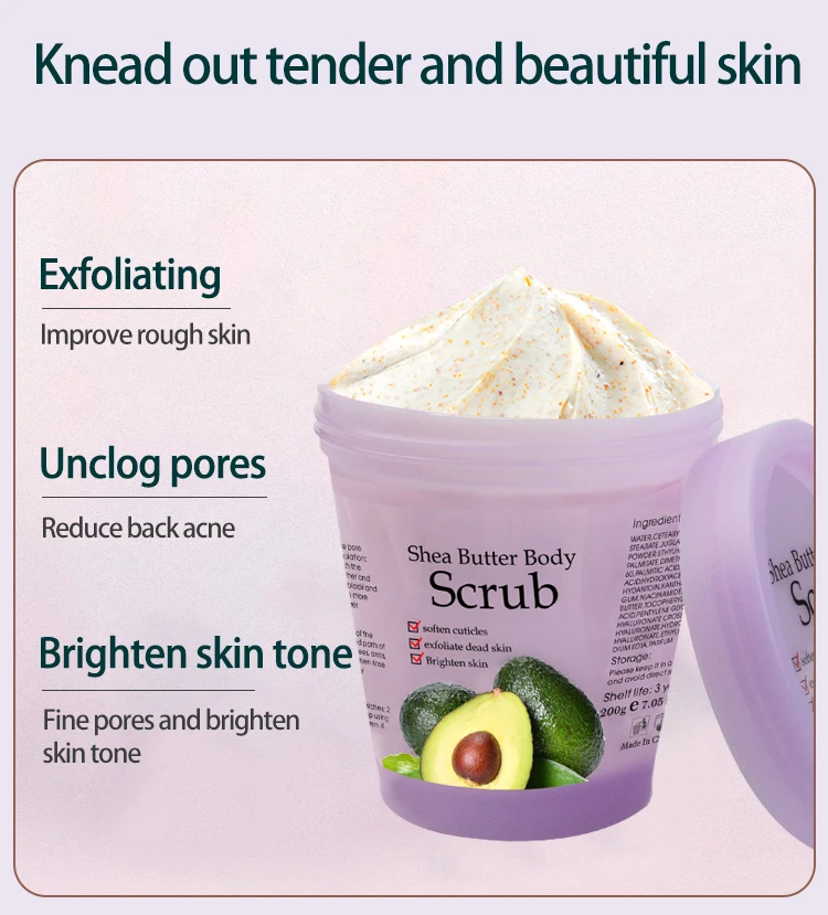 Bleaching Whipped Cream Korean Product Fruit Color Scrub Korea