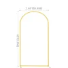 Vertical arch style 0.8*1.8 6ft Gold
