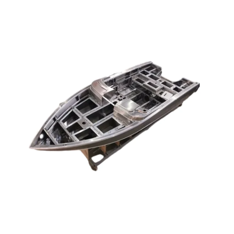 Customized Plastic Rotomould Rescue Boat Mold Canoe Rotomolding Tooling