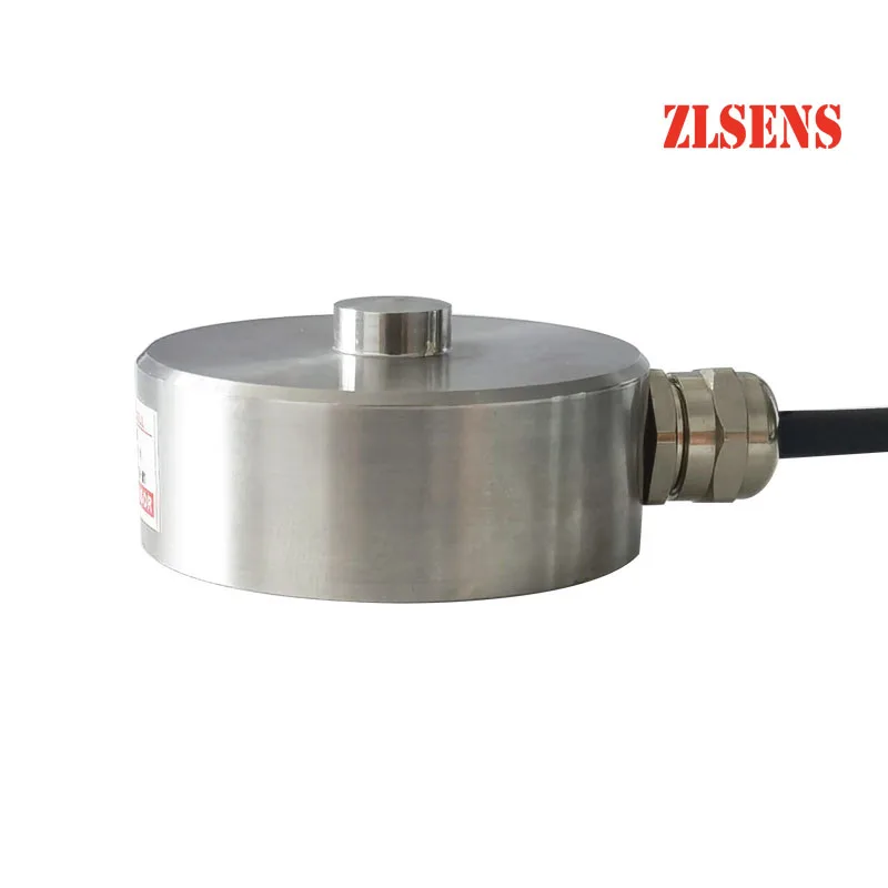 Pushbutton Force Load Cell,High Precision Cylindrical Load Cell 100n ...