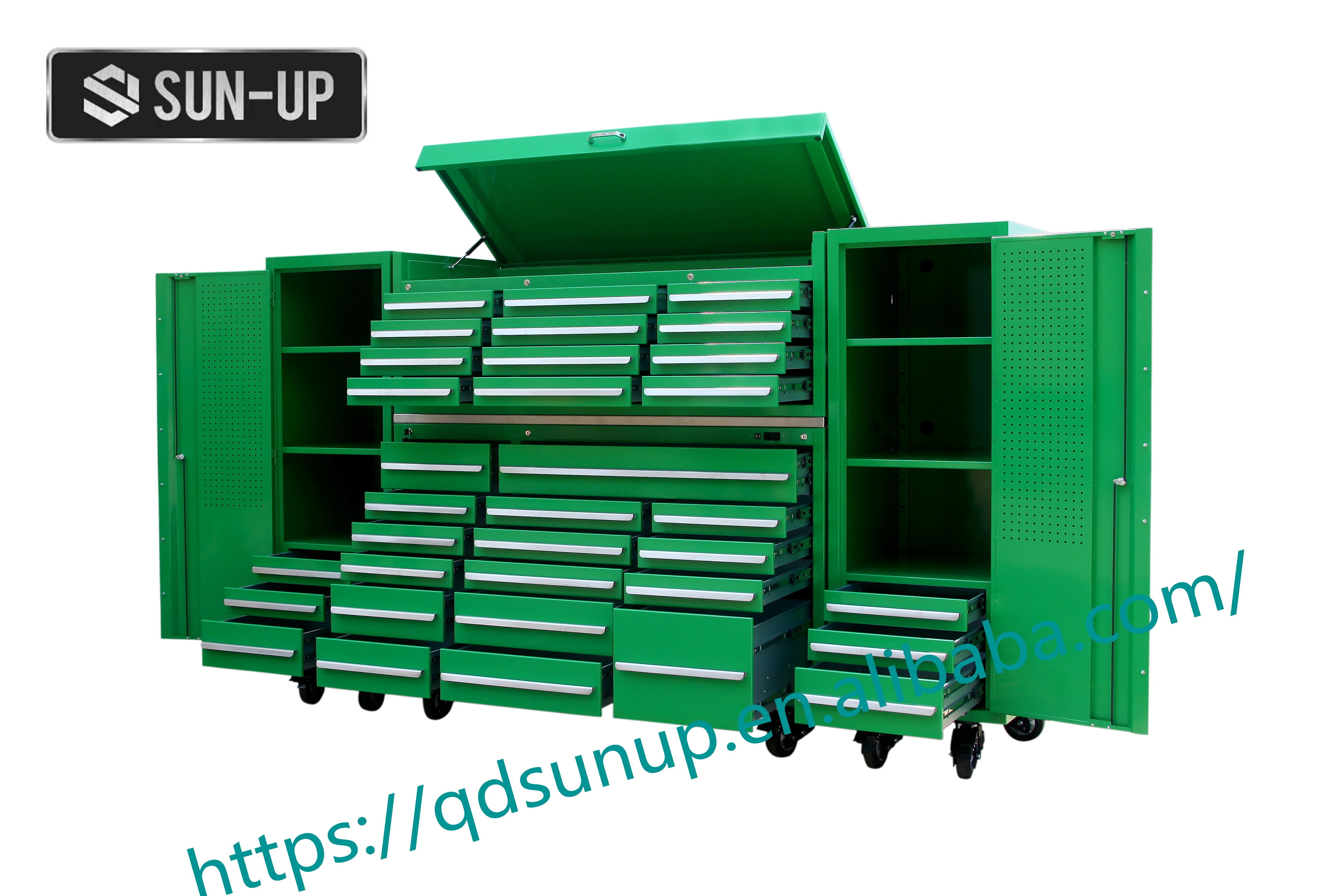 Heavy Duty 72 Inch Tool Chest Roller Power Tool Organizer