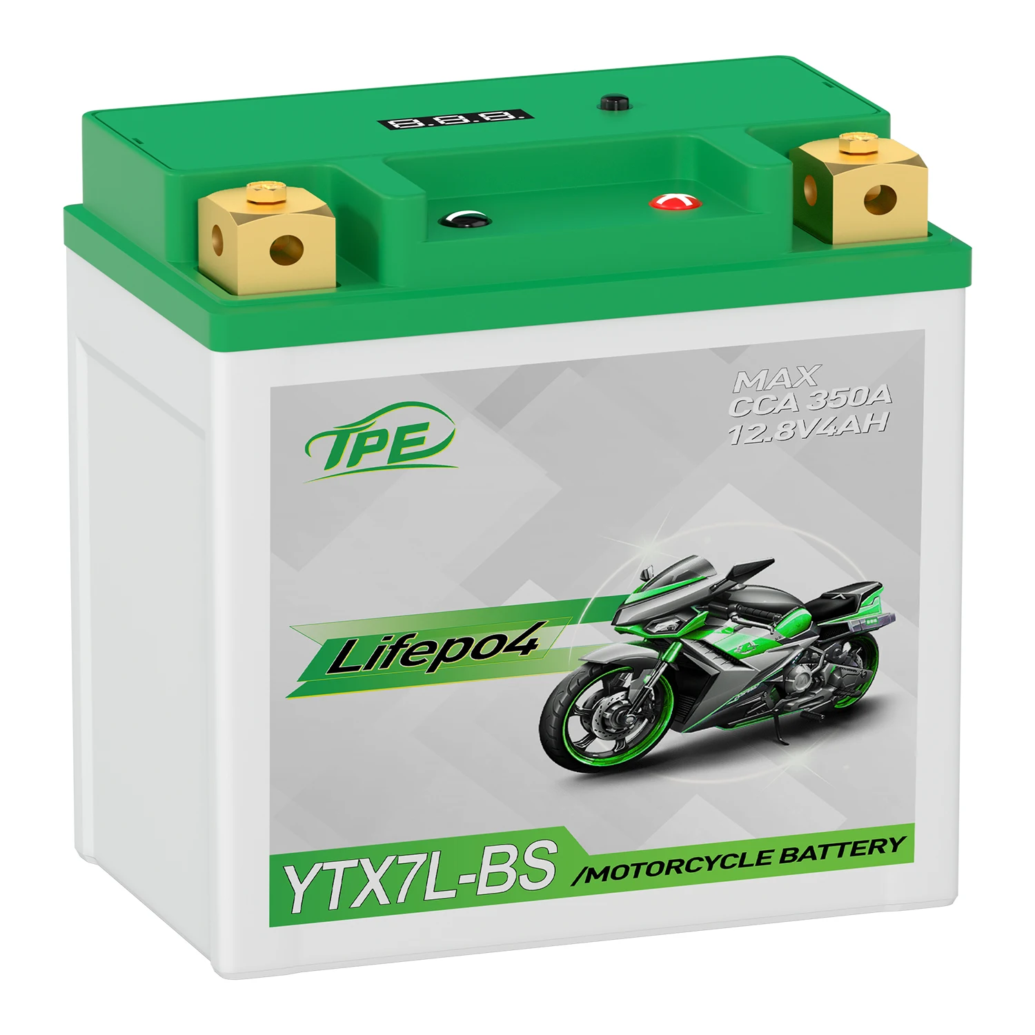 Premium 12V Lithium Motorcycle Battery 12.8V Electric Motorcycle Lithium Ion Batteries YXT7L-BS Motorcycle Batteries Factory