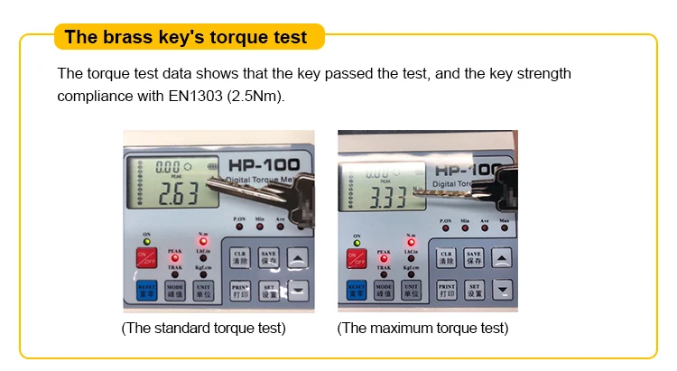 Fire Rated 70mm Toilet Profile Cylinder for Bathroom Single Open European Door Lock Cylinder details