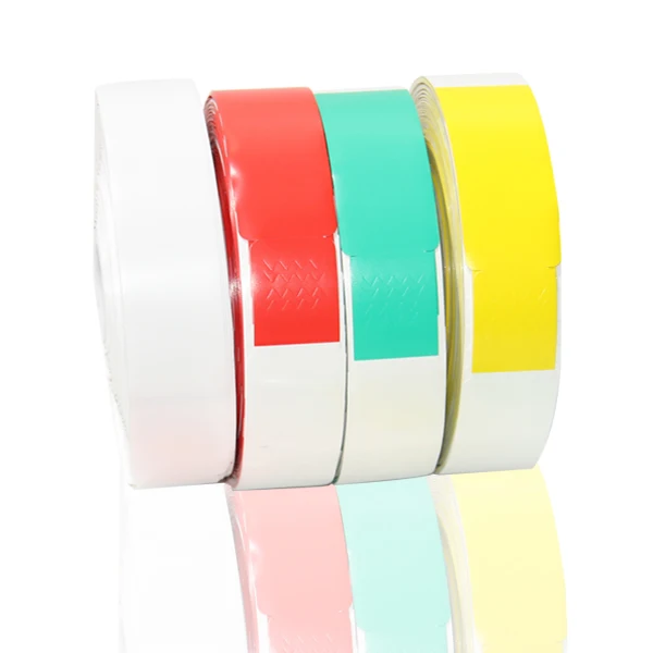 Color Printing Wristbands PVC Hospital Patient ID Wristbands Bracelets Elastic Wristband  for TSC TDP225