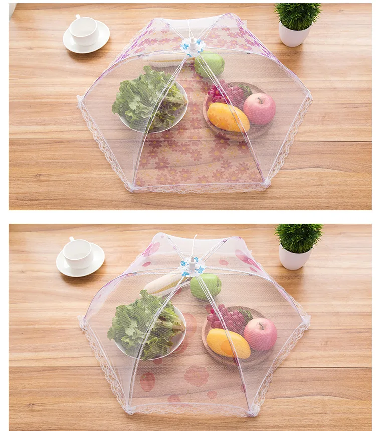 Hot Product Home Kitchen Outdoor Decorative Fly Net Round Mesh Table
