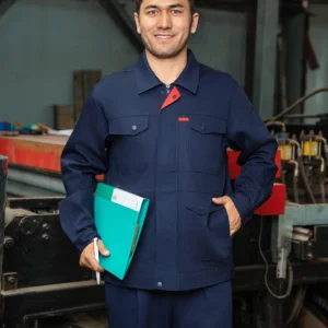 Wholesale 100% Cotton Personalized Work Clothes Custom logo Mens Workwear Uniform