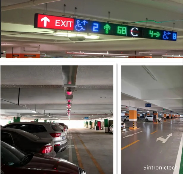 Сплит ультразвуковой Парковочное пространство система наведения индикатор СВЕТОДИОДНЫЙ