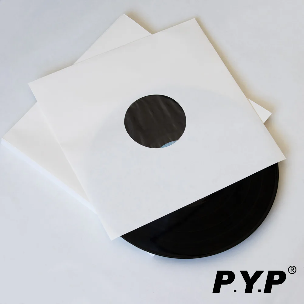 PYP виниловый LP бумажный пластиковый чехол для хранения записей внутренний наружный чехол для записей