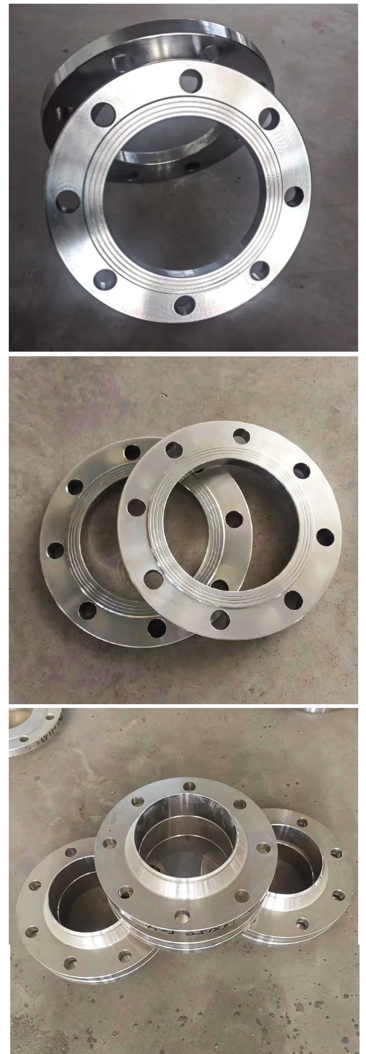 Factory price wholesale 1.4308 butt welding flat steel flange 304 316 304L 316L stainless steel flange manufacturer