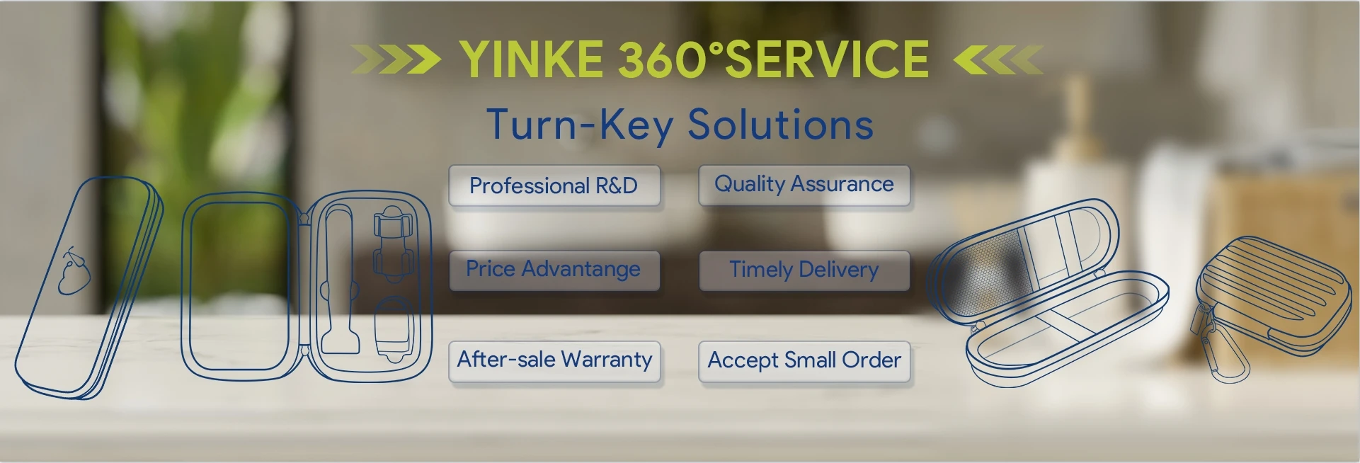 Yinke Waterproof Durable Nose Hair Trimmer Replacement Blade Head For