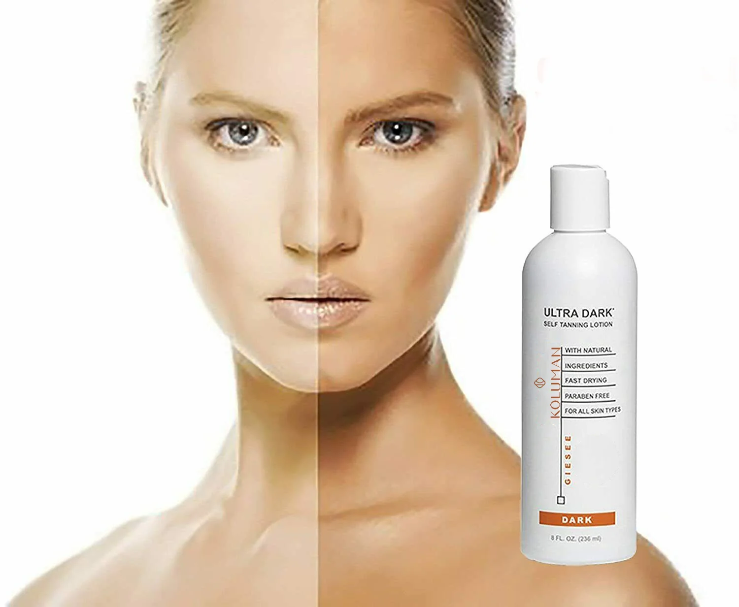 Как выглядит желтый цвет кожи Customized Tanning Oil Organic Self-tanning Drops Sunscreen Healthy Skin Bronze 
