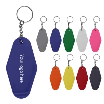 Promotional gift Motel Style KEY Ring OEM Logo Free Design Custom Keychain as giveaway