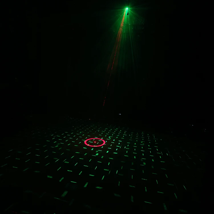 10W Red and Green Pattern Mini Projector Sky Laser Beam Party Stage Light for Dj Disco