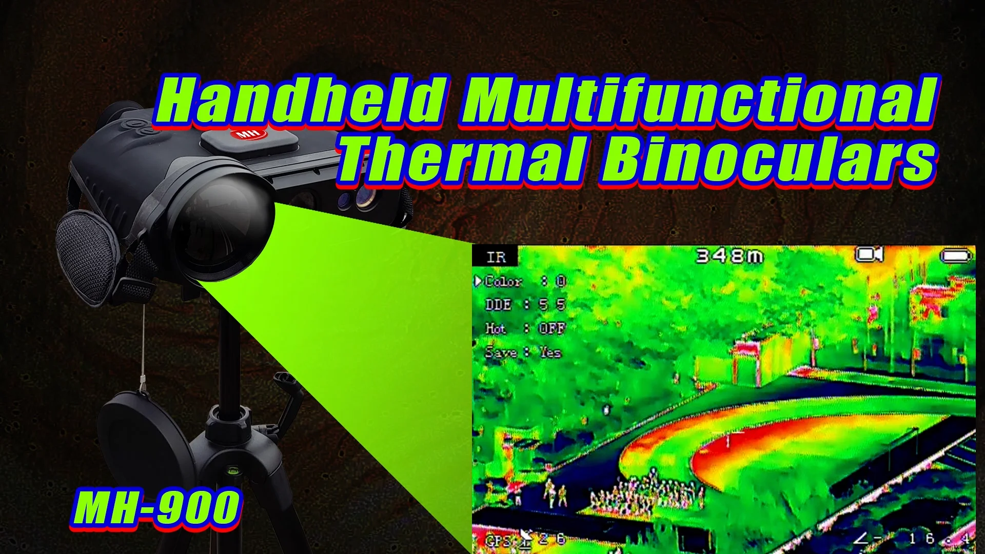 Portable Mwir Thermal Imager 100 Mm 75mm Long Wave 640x480/384x288 Px ...