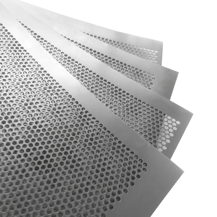 high quality 0.1mm stainless perforated metal