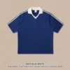 Navy blue white