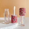 Bling pink color with fat brush
