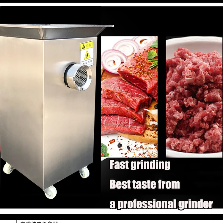 Industrial Frozen Meat Grinder And Meat Mincer Cast Iron Meat Mincer