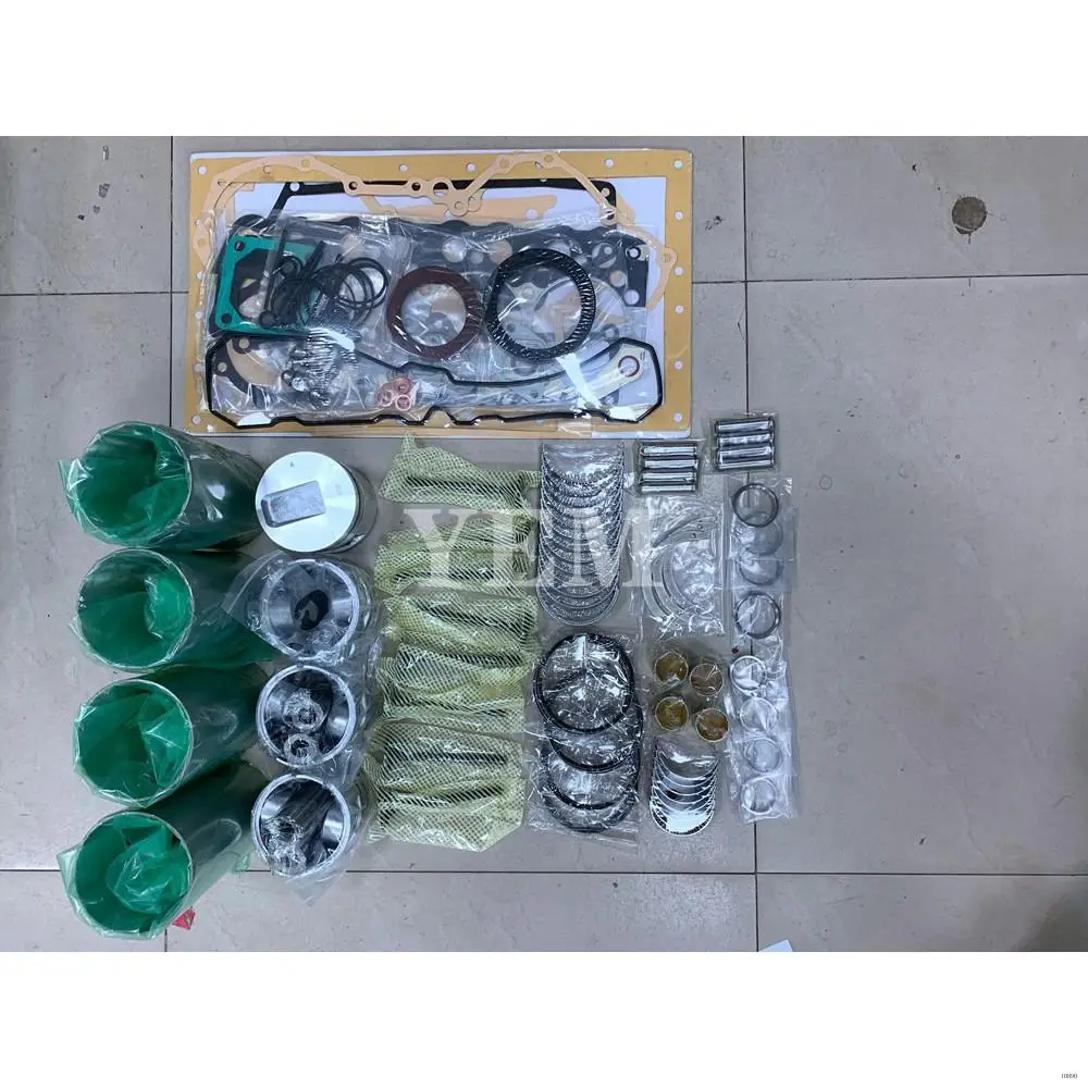 804D Engine Rebuilding Kit With Piston Rings Full Gasket Set Valves Kit Bearing Set for Perkins