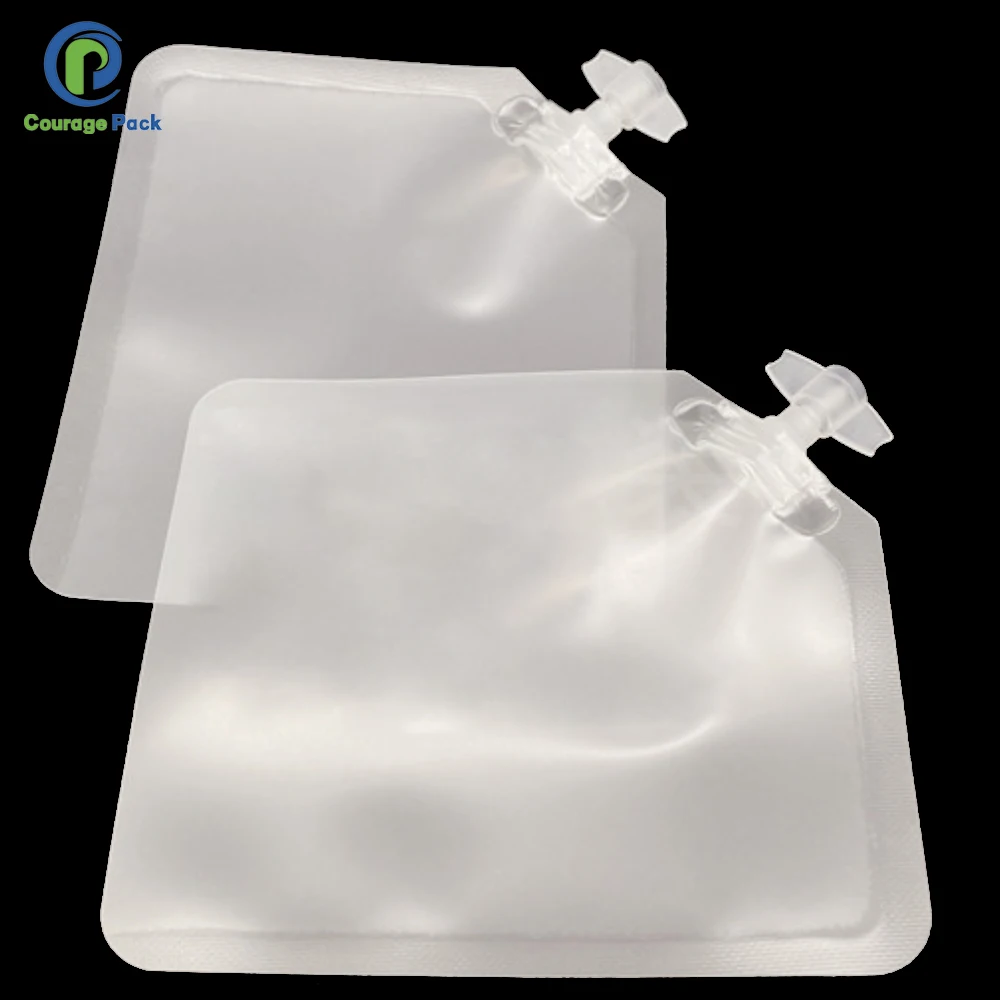 Small Capacity 1Ml 2Ml 3Ml 5Ml 8Ml 10Ml 15Ml 20Ml Heat Sealable Cosmetic Samples Sachet Plastic 5Ml Sachets Nozzle Bag