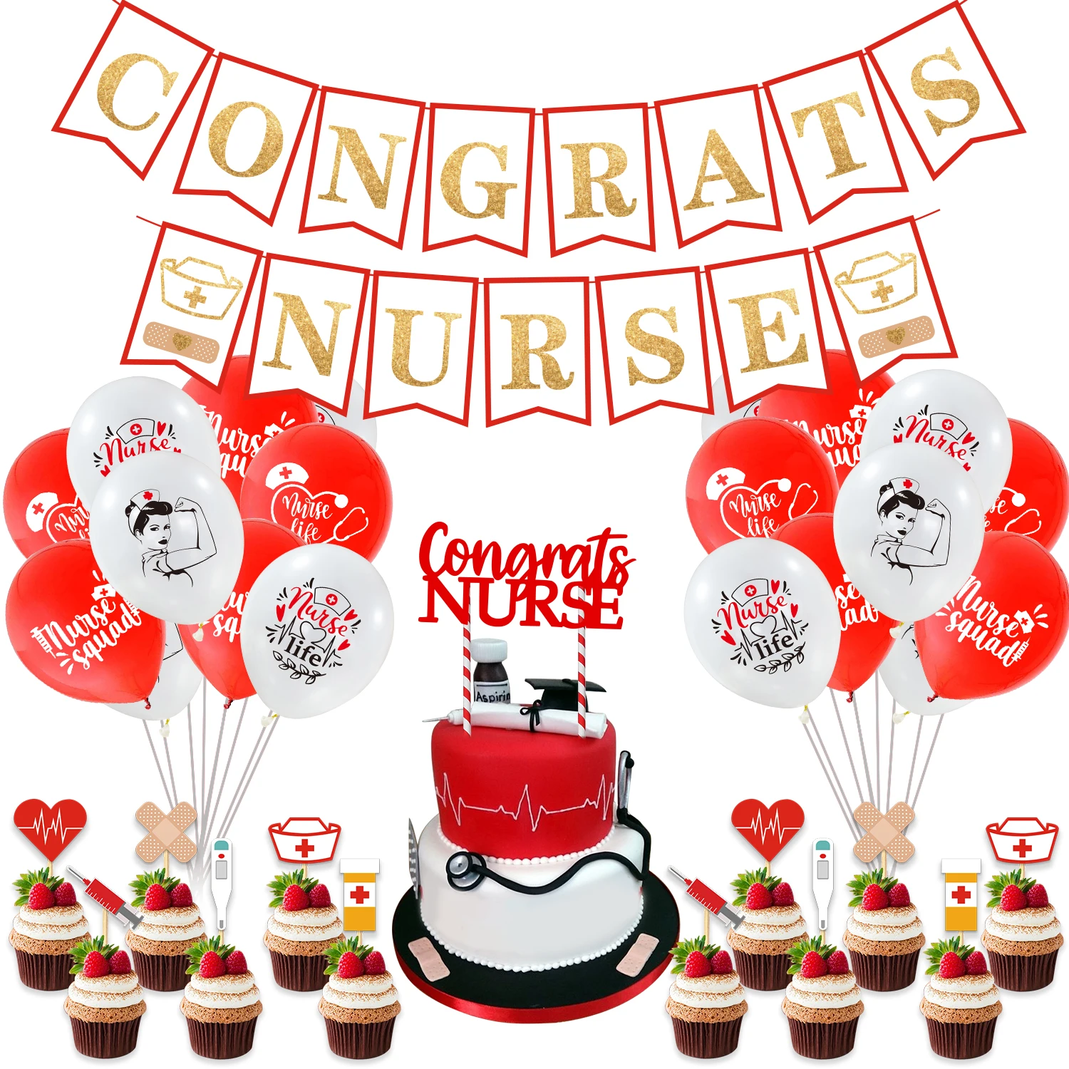 nurse themed party favors