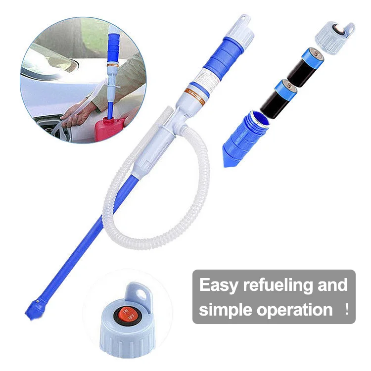 Electric Manual Siphon Liquid Transfer Tube Pump Plastic Drum Pump For