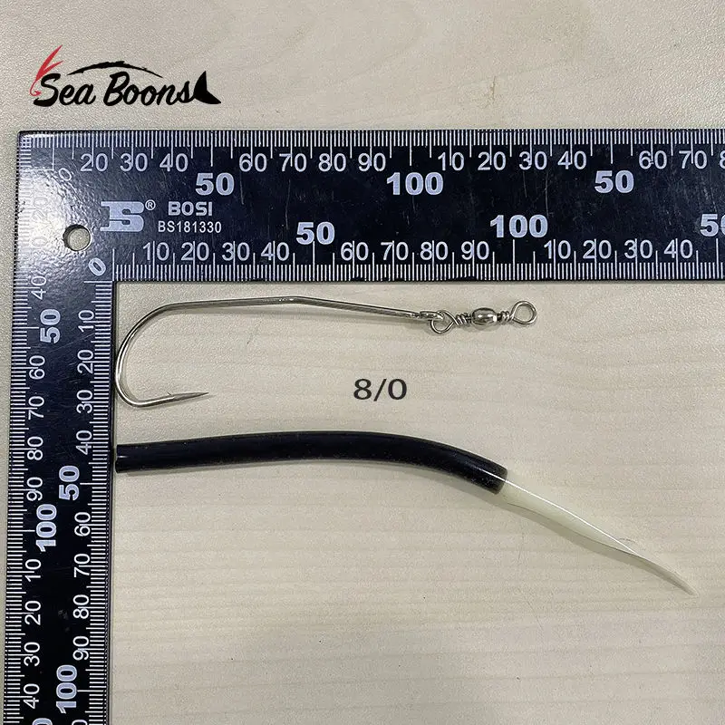 New Sp31022 Custom Rigged Stainless Steel Enhanced Edition Eel Jig