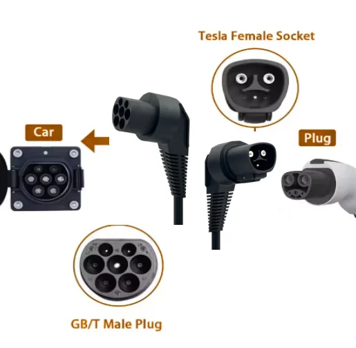 AOTAI for Tesla/NACS to GB/T Cable Chinese BYD JAC 7KW 32A Charging Cable