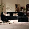 Chaise Lounge negra (lado derecho)