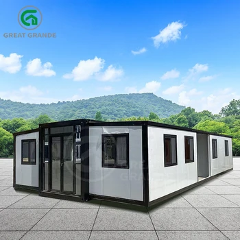 Grande Cheap Container House portable 40ft Prefab Homes Extendable Container House for Sale Accommodation Container Office