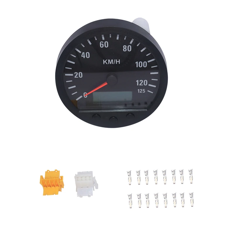140mm Electronic for Canbus Speedometer with Odometer and Trip Odometer in LCD Display for Trucks/ Electronics Vehicles TD140ATC