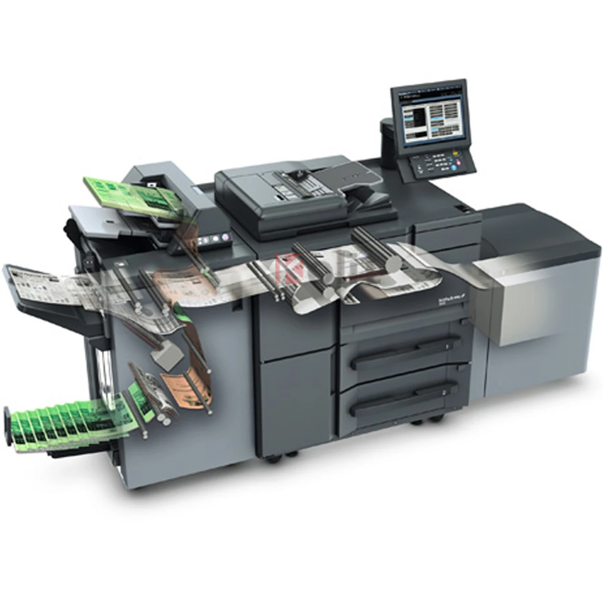 Used and Refurbished High Speed Photocopier Machine Bizhub Pro 1200 Monochrome Printer for Konica Minolta Photocopier