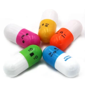 Mini Capsule Pill Pen Promotion Advertising Retractable Plastic Ballpoint Pen for Promotion