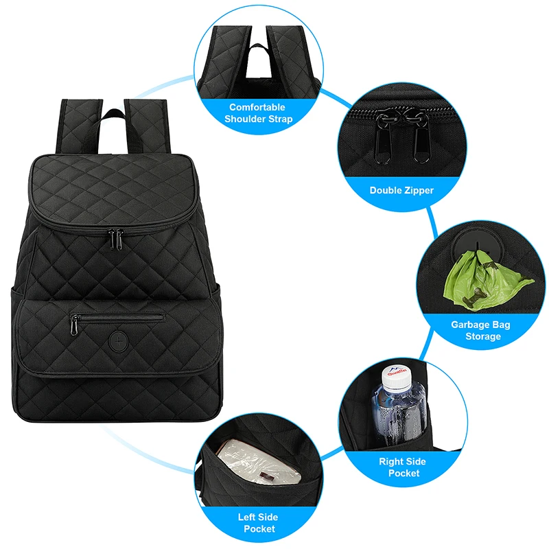 Waterproof Dog Pet Backpack Carrier Weekender Backpack Pets Travel