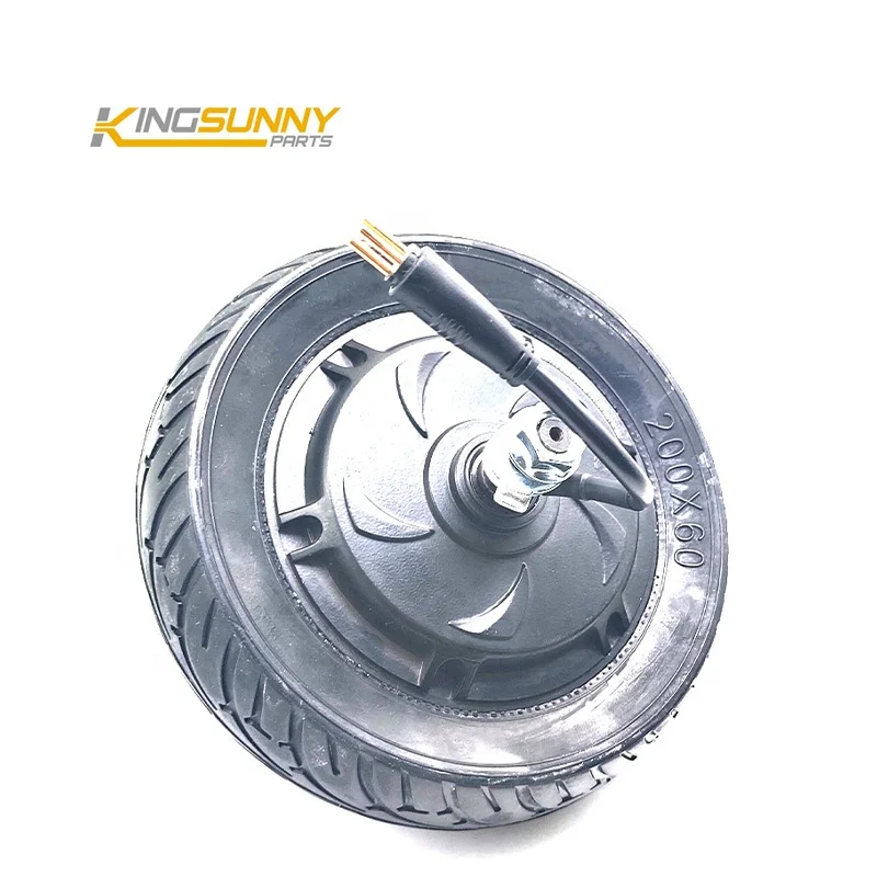 48V 600W 8 Inch Solid Tire Motor With Drum Brake for Vsett 8 