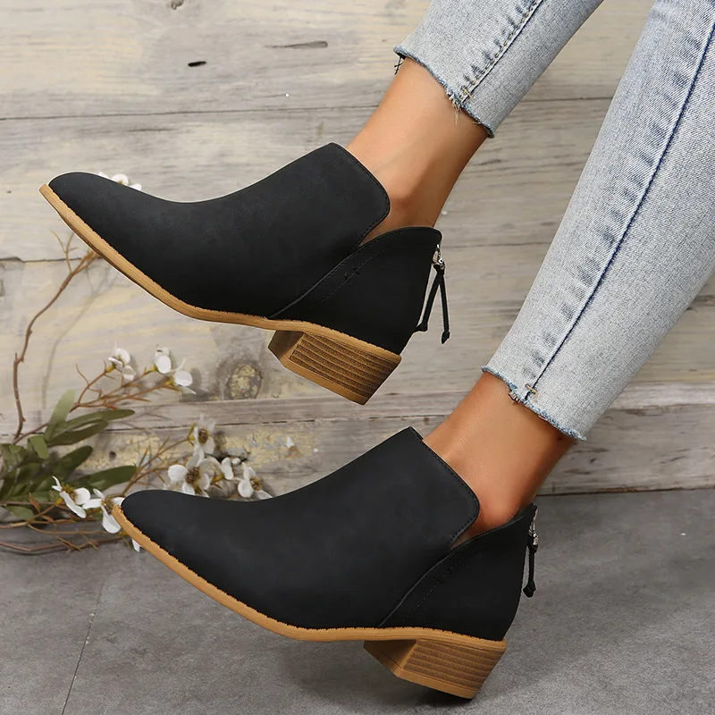 ★関税/送料込★IONSEOUL☆Open Toe Ankle Boots★2色 YELLO / NOIR SHORT BOOTS
