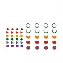 Инс оптовая продажа мультфильм красочные лица украшения переводная вода Поддельные Временные татуировки