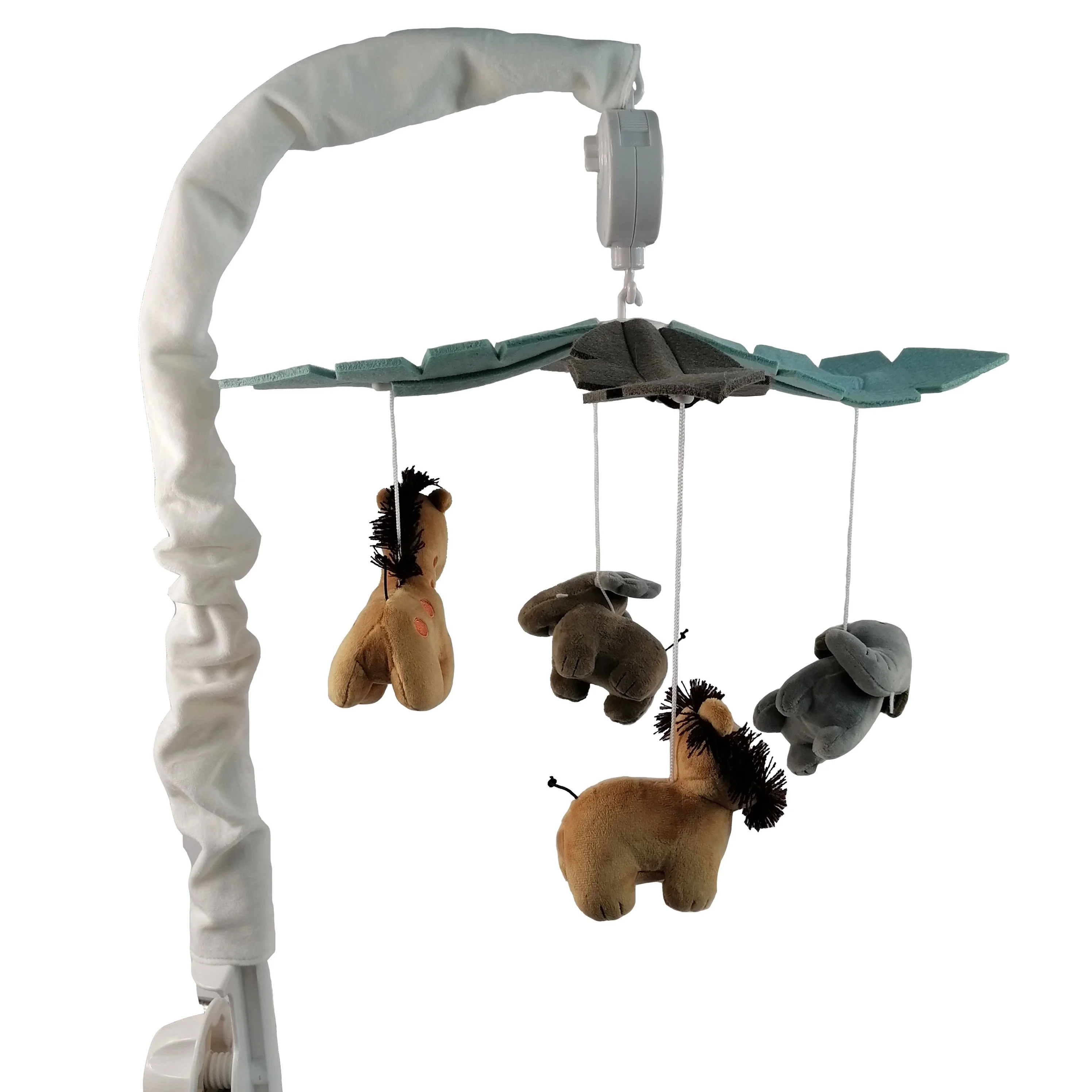 Custom Stuffed Soft Baby Mobile Crib Toy Funny Cute Plush Electric